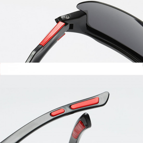 Techsuit Bike Glasses (9301) for Cycling and Sport Outdoor Activities, with UV Protection, Unisex Black Techsuit Bike Glasses (9301) for Cycling and Sport Outdoor Activities, with UV Protection, Unisex Black