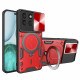 Techsuit CamGuard Pro Honor X8c Red Techsuit CamGuard Pro Honor X8c Red