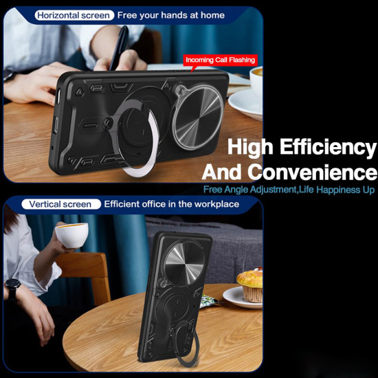Techsuit CamGuard Pro Realme 14 Pro+ Black Techsuit CamGuard Pro Realme 14 Pro+ Black