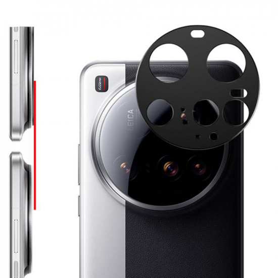 Techsuit Full Camera Glass Xiaomi 15 Ultra Black Techsuit Full Camera Glass Xiaomi 15 Ultra Black