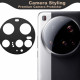 Techsuit Full Camera Glass Xiaomi 15 Ultra Black Techsuit Full Camera Glass Xiaomi 15 Ultra Black