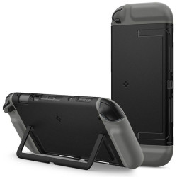 Spigen Protective Case Nano Pop for Nintendo Switch 2, Slim, with Kickstand Black Sesame