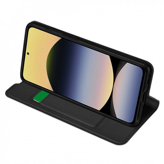 Techsuit Magskin Book Xiaomi Redmi Note 14 4G (164,84 x 78,15 x 8,16mm) Black Techsuit Magskin Book Xiaomi Redmi Note 14 4G (164,84 x 78,15 x 8,16mm) Black