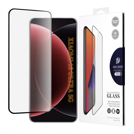 Dux Ducis Tempered Glass Xiaomi 15 Ultra Black Dux Ducis Tempered Glass Xiaomi 15 Ultra Black