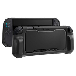 Spigen Protective Case Rugged Armor for Nintendo Switch 2, with Adjustable Strap, Ergonomic Design Matte Black Spigen Protective Case Rugged Armor for Nintendo Switch 2, with Adjustable Strap, Ergonomic Design Matte Black