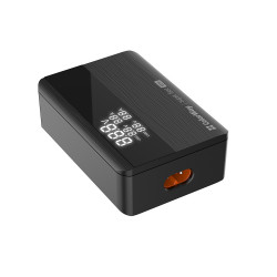 ColorWay Charger Cable Adapter (CW CHS041PD BK) 2xUSB QC, 2xType C PD3.0 PPS, Huawei FCP, VOOC, 100W, LED Display Black ColorWay Charger Cable Adapter (CW CHS041PD BK) 2xUSB QC, 2xType C PD3.0 PPS, Huawei FCP, VOOC, 100W, LED Display Black