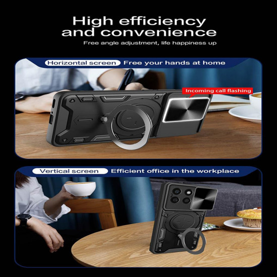 Techsuit CamGuard Pro Honor X8c Black