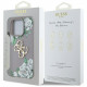Case Guess Grained Roses Big 4G logo for iPhone 16 Pro Max purple