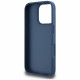 Case Guess Grained Roses Big 4G logo for iPhone 16 Pro blue