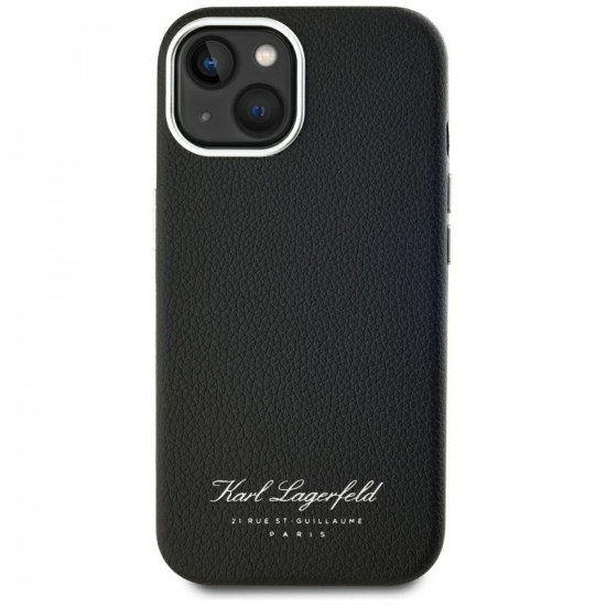 Case Karl Lagerfeld hotel RSG for iPhone 15 black Case Karl Lagerfeld hotel RSG for iPhone 15 black