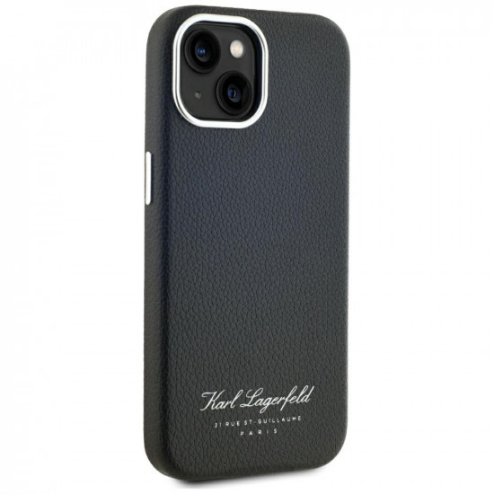 Case Karl Lagerfeld hotel RSG for iPhone 15 black Case Karl Lagerfeld hotel RSG for iPhone 15 black