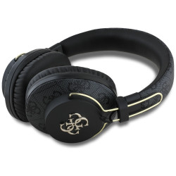 Headphones Guess Bluetooth ENC Metal 4G Logo black