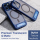 Torras Pstand iPhone 15 Pro Navy Blue