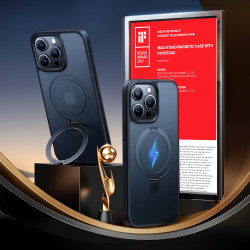 Torras Ostand Series iPhone 15 Pro Black