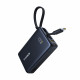 Baseus Power Bank PicoGo (P10076803123 00) Type C, USB, Fast Charging, 45W, 10000mAh, Built in Type C Cable Black Baseus Power Bank PicoGo (P10076803123 00) Type C, USB, Fast Charging, 45W, 10000mAh, Built in Type C Cable Black