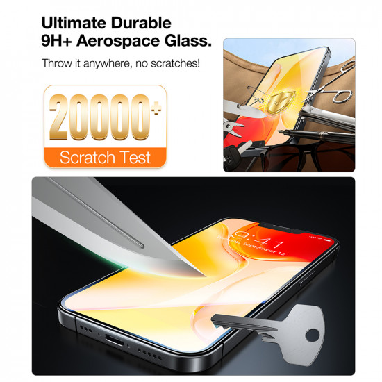 Torras GlassGo Install Master (2 pack) iPhone 16e Clear Torras GlassGo Install Master (2 pack) iPhone 16e Clear