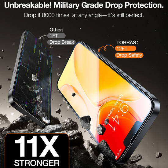 Torras GlassGo Install Master (2 pack) iPhone 16e Clear Torras GlassGo Install Master (2 pack) iPhone 16e Clear
