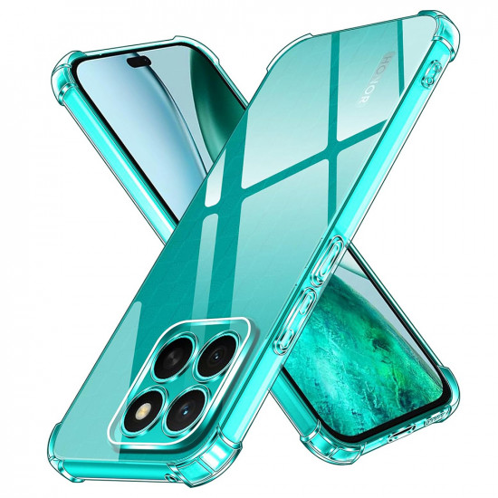Techsuit Shockproof Clear Silicone Honor X8c Clear Techsuit Shockproof Clear Silicone Honor X8c Clear