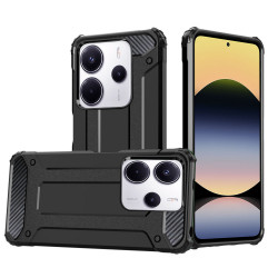 Techsuit Hybrid Armor Xiaomi Redmi Note 14 4G (163.25 x 76.55 x 8.16mm) Black