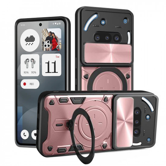 Techsuit CamGuard Pro Nothing Phone (3a) Rose Gold