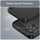Techsuit Carbon Silicone Samsung Galaxy Xcover7 Pro Black