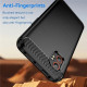 Techsuit Carbon Silicone Samsung Galaxy Xcover7 Pro Black