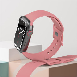 Techsuit Watchband (W031) Apple Watch 1/2/3/4/5/6/7/8/9/10/SE/SE 2 (38/40/41/42mm) Pink Techsuit Watchband (W031) Apple Watch 1/2/3/4/5/6/7/8/9/10/SE/SE 2 (38/40/41/42mm) Pink