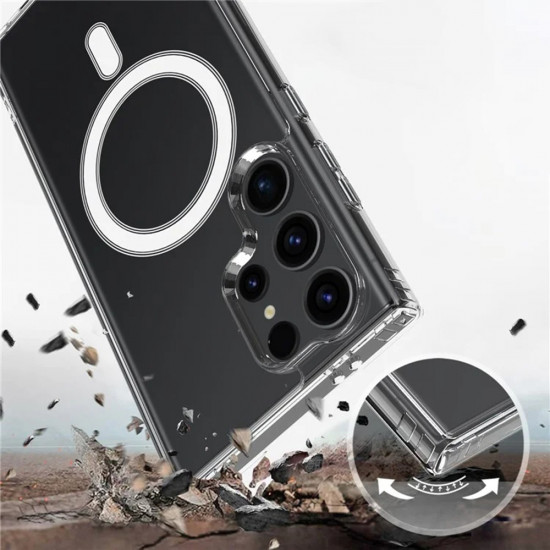 Techsuit MagSafe Pro Samsung Galaxy S25 Ultra Transparent Techsuit MagSafe Pro Samsung Galaxy S25 Ultra Transparent