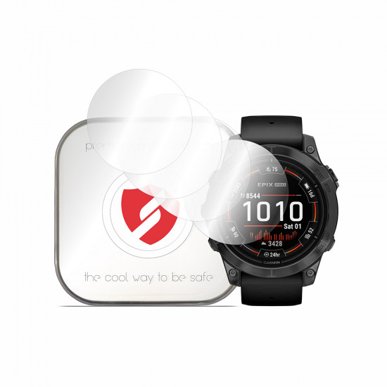 Smart Protection Premium Classic (4 pack) Garmin epix Pro (Gen 2) Standard 47mm Clear Smart Protection Premium Classic (4 pack) Garmin epix Pro (Gen 2) Standard 47mm Clear