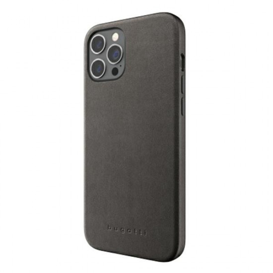 Bugatti Porto Full Wrap iPhone 12 Pro Max Black/Black 42646 Bugatti Porto Full Wrap iPhone 12 Pro Max Black/Black 42646