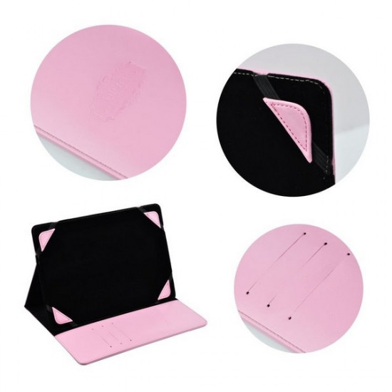 Blun universal case for tablet 7" UNT pink/pink Blun universal case for tablet 7" UNT pink/pink