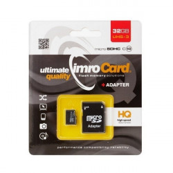 32GB Imro+ adp 10C UHS-3 microSD memory card 32GB Imro+ adp 10C UHS-3 microSD memory card