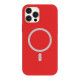 Mercury MagSafe Silicone iPhone 12 Pro Max 6.7" red/ed Mercury MagSafe Silicone iPhone 12 Pro Max 6.7" red/ed
