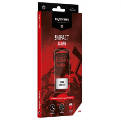 MS ImpactGLASS iPhone 13/13 Pro 6.1" black Anti-impact hybrid glass 8H