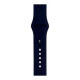 Mercury Silicon Apple Watch Strap 42/44/45mm Blue/Navy Mercury Silicon Apple Watch Strap 42/44/45mm Blue/Navy