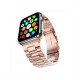 Mercury Strap Metal Apple Watch 38/40/41mm Rose Gold/Pink Gold