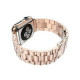 Mercury Strap Metal Apple Watch 38/40/41mm Rose Gold/Pink Gold