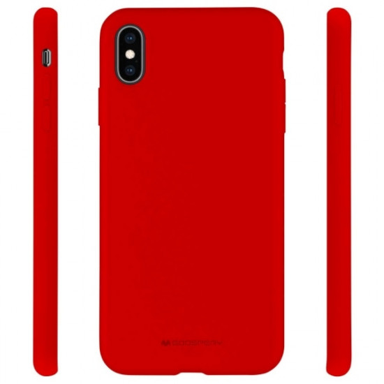 Mercury Silicone iPhone 15 Pro Max 6.7" red Mercury Silicone iPhone 15 Pro Max 6.7" red