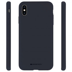 Mercury Silicone iPhone Xs Max Navy Blue/Navy