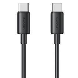 USAMS USB-C to USB-C Cable 60W 1m Fast Charging YD Series black/black SJ711USB01 (US-SJ711)