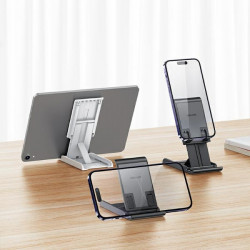 USAMS Foldable Desk Stand for Phone/Tablet White ZJ073ZJ02 (US-ZJ073)