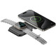 Energea Bazic GoMag Trio Plus Elevated Foldable Magnetic Wireless Charger 3in1 15W Fast Charging gray MagSafe Energea Bazic GoMag Trio Plus Elevated Foldable Magnetic Wireless Charger 3in1 15W Fast Charging gray MagSafe