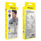AWEI L5 stereo headphones 3.5mm jack black/black AWEI L5 stereo headphones 3.5mm jack black/black