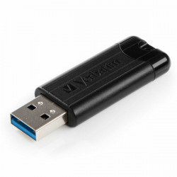 Verbatim Pendrive 32GB USB-A 3.2 PinStripe black/black 49317