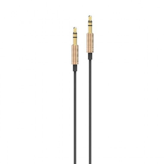 AWEI AUX-001 cable jack 3.5 - jack 3.5 gold/gold AWEI AUX-001 cable jack 3.5 - jack 3.5 gold/gold