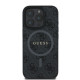 Guess GUHMP16LG4GFRK iPhone 16 Pro 6.3" black/black hardcase 4G Ring Classic Logo MagSafe Guess GUHMP16LG4GFRK iPhone 16 Pro 6.3" black/black hardcase 4G Ring Classic Logo MagSafe