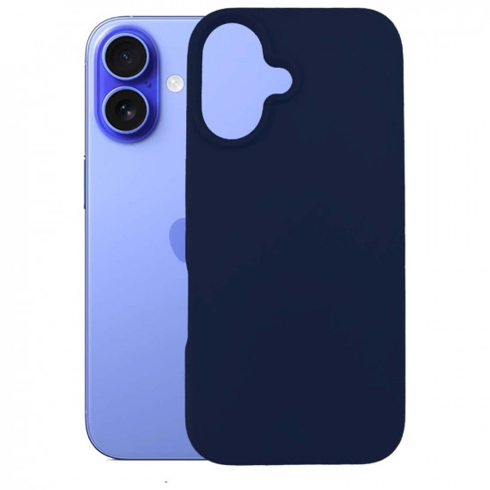 3MK Silicone Case iPhone 16 6.1" navy/dark navy