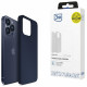 3MK Silicone Case iPhone 16 Pro Max 6.9" navy/dark navy