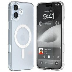 Mercury MagSafe Jelhard case for iPhone 16 Plus 6.7" transparent