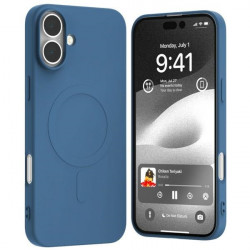 Mercury MagSafe Semi-Silicone iPhone 16 Plus 6.7" blue